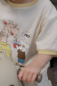 巴拉巴拉儿童T恤男童短袖T恤撞色2024夏装女童宝宝上衣纯棉卡通六一儿童节 奶白-度假长颈鹿-10514 110cm 晒单实拍图