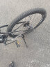 金武端自行车成人山地车公路赛车单车骑行变速超轻越野中学生初中青少年 顶配版-辐条轮-黑白色 24寸21速 实拍图
