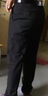 高绅风度 西裤男修身黑色西服套装商务职业正装直筒裤工装裤长裤 藏青西裤 40 实拍图