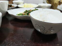 顺祥 碗碟套装家用中式轻奢金边陶瓷高档饭碗汤面碗组合简约碗盘餐具 8英寸汤碗 单个 实拍图