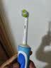 欧乐B（Oral-B）欧乐B电动牙刷D12成人 圆头牙刷情侣礼物 充电旋转牙刷 D12绿色 套装 实拍图