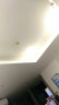 德力西（DELIXI）LED筒灯加厚铝材过道灯物业工业灯嵌入走廊客厅吊顶洞灯孔灯套装 【10只装】雅白款暖白光 5W 实拍图