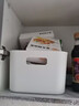 久梨沙桌面杂物收纳盒浴室化妆品整理盒家用厨房零食筐书本塑料储物盒子 简约收纳盒【小号】 实拍图