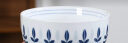 元青（MULTIPOTENT）谢氏家瓷系列 日式藤叶纹米饭碗汤碗5寸深圆碗釉下彩复古青花4件套装餐具 晒单实拍图