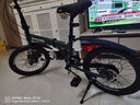 Jeep 吉普(JEEP)山地自行车男女公路车学生折叠减震城市车变速-飞虎 飞虎-20寸-辐条轮-军绿色 7速二代升级版（禧玛诺变速） 实拍图
