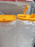 特百惠（Tupperware）2升纤巧壶果醋壶 家用冷水壶凉水杯塑料瓶大容量酵素壶 橙色2件套 实拍图