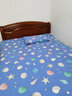 金泰莱全棉加厚老粗布床单单双人学生宿舍床单四季布被单三套件二件套 花朵熊【升级原棉】 2.0*2.3米带枕套一对 实拍图