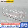 国际电工插线板保护罩室外户外电源插座防溅盒接线板防雨罩加大排插防水盒 大号升级款【透明】 实拍图