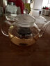天城一品 玻璃茶壶花茶具沏茶带过滤器烧水壶冲茶器高温耐热 玻璃茶壶（550ml)花茶壶 实拍图