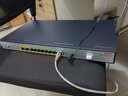 H3C新华三 8口千兆POE网关一体机 企业级VPN路由器网关控制器 POE供电口/双WAN口/带机200 ER3208G3-P 实拍图