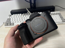 美本堂适用于索尼A7M4相机保护贴膜SONY a74机身贴纸贴皮碳纤维磨砂3M 亚光黑 A7M4 实拍图