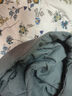 雅鹿·自由自在被子空调被夏凉被双人A类水洗棉麻夏季薄被200*230cm冰凌花  实拍图