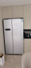 西门子(SIEMENS) 610升 变频风冷无霜对开双开门囤货冰箱 超大容量 速冷速冻（银色） BCD-610W(KA92NV60TI) 晒单实拍图