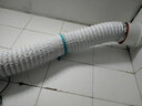 古林西斯（GUCIS）油烟机排烟管抽油烟机pvc伸缩管排气管道180排风160铝箔管3米170 150*2米三层【白色】 +3米胶纸+卡箍螺丝 实拍图