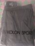 KOLON SPORT/可隆长裤 男子户外休闲凉感运动徒步专业版弹力裤子 LHLP3MNT93-BL 黑 185/2XL 实拍图