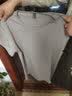 简束 短袖T恤男纯色棉质t恤夏季休闲运动紧身t恤男圆领修身打底汗衫潮 灰色 2XL （80kg左右） 实拍图