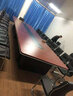 迅扬会议桌长桌6-8人桌椅组合现代简约会客桌板式培训桌洽谈办公桌 另购多媒体线盒（单拍不发货） 实拍图