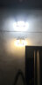 户外壁灯过道走廊网红简约LED室外大门口阳台庭院楼梯超亮防水灯 096黑色大号50瓦白光(暖光需备注) 晒单实拍图