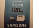 三星（SAMSUNG）高速内存卡 microSD卡适用于行车记录仪监控摄像头无人机运动相机内存卡平板TF存储卡 EVO PLUS 白卡 128GB 实拍图