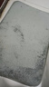 千羽鹤家用地垫门垫浴室垫吸水卫生间脚垫门口防滑入户垫子 银灰色-仿羊绒 40cm*60cm 1件数 实拍图
