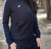 安踏加绒针织运动套装女春季立领外套休闲长裤跑步运动瑜伽两件套 晒单实拍图