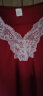 南极人新婚结婚情侣睡衣长袖春夏季大红男女生士喜冰丝家居服红色套装 NSYXX-Z4酒红 男-L（165-173cm，110-140斤） 实拍图