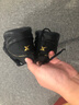 特步男鞋运动鞋男冬季跑步鞋革面防水男士休闲旅游鞋子潮流跑步男鞋 黑（店长推荐）6613 42 实拍图