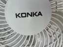 康佳（KONKA）电风扇落地扇家用台地扇遥控定时七叶电扇立式转页扇宿舍办公室循环空气扇 【常规遥控款】3档大风量+遥控触摸双操作 实拍图
