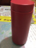 生活物语迷你保温杯女学生儿童便携水杯超轻小巧口袋杯礼盒小容量200ml 珊瑚红 200ml 实拍图