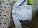 豆苗儿宝宝衣服冬季加厚棉衣婴儿衣服纯棉花手工棉袄内胆新生儿童幼儿一岁男女宝宝保暖棉服冬装 可爱蓝色（加厚款） 110码建议年龄3-4岁 实拍图