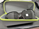 安安套镜女近视墨镜偏光太阳镜男驾驶开车户外旅游钓鱼墨镜夹片 浅紫色镜框/灰色片-非折叠款 实拍图