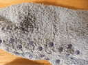 浪莎袜子女中筒袜居家可爱珊瑚绒冬季加绒加厚中筒睡眠防滑硅胶地板袜 晒单实拍图