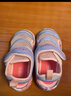 卡特兔儿童凉鞋男童夏童鞋学步鞋1-6岁毛毛虫凉拖女宝机能鞋包头学步鞋 粉紫色 25 内长15.5cm  脚长14.3-14.9 实拍图