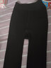 浪莎女童打底裤加绒加厚儿童秋冬保暖裤女孩中大童外穿黑色九分裤子 糖果蝴蝶结-黑色 150 （建议身高140-150cm） 实拍图
