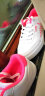 特步板鞋女鞋夏季运动鞋女韩版潮低帮耐磨女士休闲鞋学生秋季小白鞋子 白粉红 36 晒单实拍图