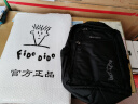 FIDODIDO菲都狄都双肩背包男士旅行背包商务休闲女时尚大容量韩版休闲男包 黑色 实拍图