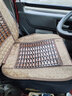 美度大小货车客车公交车工程车卡车汽车坐垫连体分体椅垫竹片夏季座套 新款麻布竹片平板咖色 实拍图