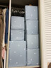 EACHY 裤子衣服收纳神器家用宿舍收纳盒袋衣柜抽屉分隔整理收纳箱 彼得蓝-9格【 收纳T恤/打底裤】 实拍图