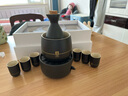 南山先生 微醺温酒器酒杯酒具套装烫酒壶家用温酒壶陶瓷黄酒白酒烫酒器 6杯+温酒器+原墨温茶炉 温酒器 实拍图