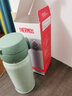 膳魔师（THERMOS）保温杯升级316不锈钢材质便携保温弹盖杯TCML-350S TCML-350S 精灵绿 350ML 实拍图