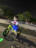 酷骑（COOGHI）儿童头盔护具五件套(非品牌护具) 骑行款-酷骑绿 实拍图