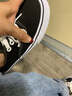 VANS范斯官方 经典款Authentic黑色经典款高街复古帆布鞋 黑色 34.5 实拍图