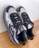 FILA FUSION斐乐潮牌男鞋BANK II专业滑板鞋2024夏新款运动鞋板鞋 银灰色/黑-GB 42 晒单实拍图