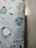 佳丽斯（Jialisi） 学生宿舍三件套纯棉单人床0.9大学生床品套装床上用品全套六件套 格调柠檬 宿舍三件套（枕套+床笠+被套） 实拍图
