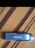 闪迪（SanDisk） SanDisk闪迪U盘 USB3.0 酷铄黑银金属外壳高速读写加密保护车载稳定兼容 CZ73 黑色定制款 USB3.0 安全加密 128GB 读速高达150mb/s 实拍图