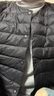 鸭鸭（YAYA）2025秋冬新款轻薄羽绒服男士内胆短款休闲百搭鸭绒保暖外套K 灰色 S 实拍图