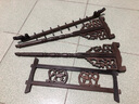 御品宣鸡翅木笔挂(大中小三款可选)实用性龙头书法毛笔架精品挂笔文房用品店长推荐 大号16针 实拍图