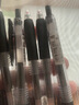 斑马牌（ZEBRA）日本JJ15彩色按动中性笔黑笔考试学生刷题写字用黑色签字笔0.5mm财务办公水笔速干多彩手账用笔 黑色 1支 实拍图