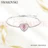 SWAROVSKIENGAGED 爱心造型手镯女生手链女生日礼物女5254686 实拍图