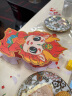 缔羽 儿童春节DIY手工新年趣味剪纸玩具福字窗花男孩女孩 MG17007 实拍图